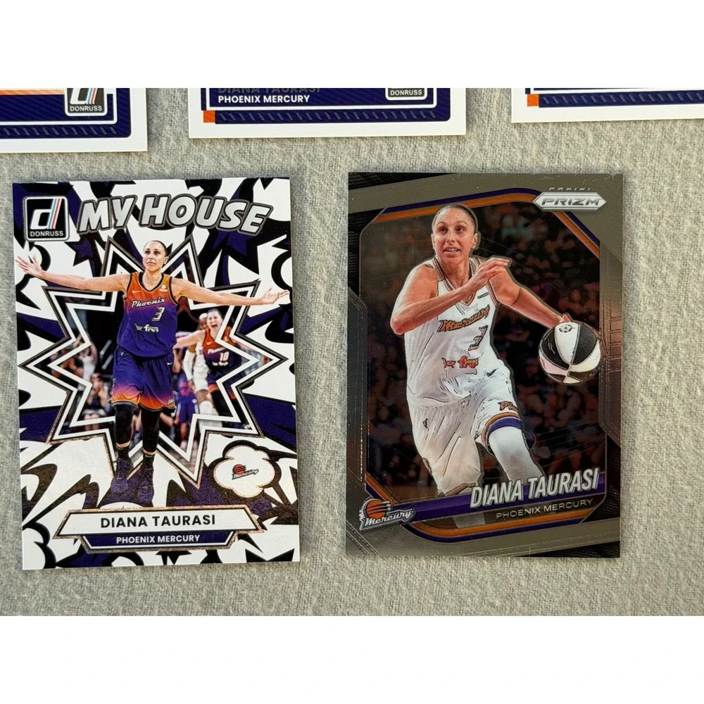 2024-25 Panini Diana Taurasi WNBA 7 Card Lot Prizm Donruss My House